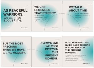 As Peaceful Warriors, We can Rise above time